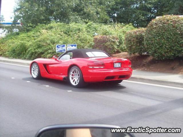 Dodge Viper spotted in Everett, Washington