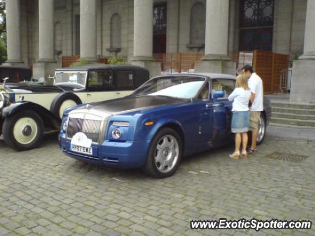 Rolls Royce Phantom spotted in Brussels, Belgium