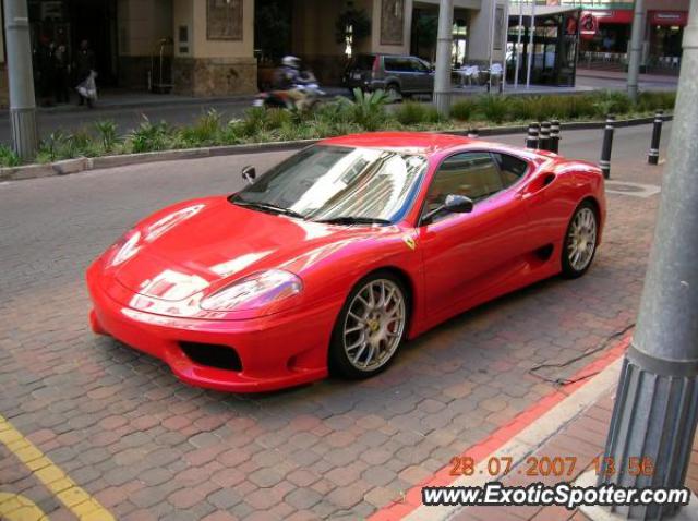 Ferrari 360 Modena spotted in Sandton, South Africa
