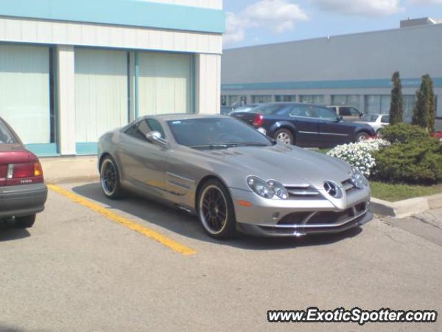 Mercedes SLR spotted in Toronto, Canada