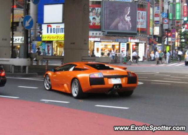 Lamborghini Murcielago spotted in Tokyo, Roponggi, Japan