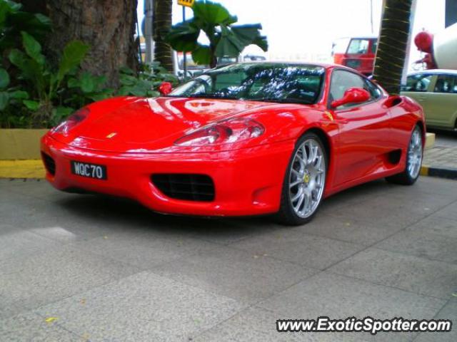 Ferrari 360 Modena spotted in Kuala Lumpur, Malaysia