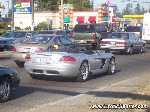 Dodge Viper spotted in Everett, Washington