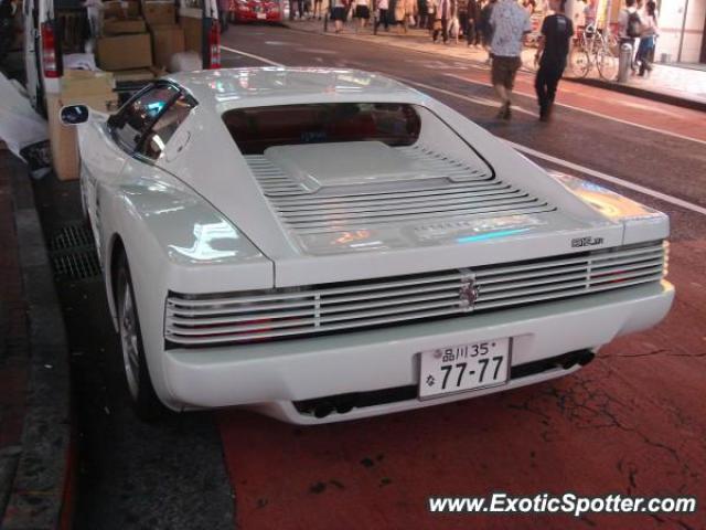 Ferrari Testarossa spotted in TOKYO, Japan