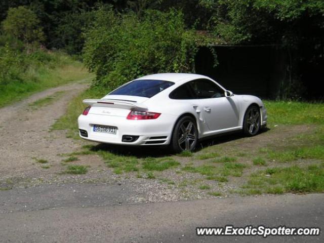 Porsche 911 Turbo spotted in Nurburg, Germany