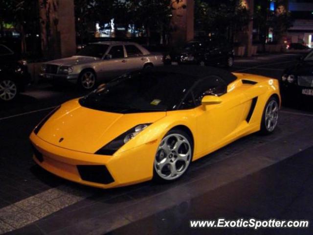 Lamborghini Gallardo spotted in Victoria, Australia