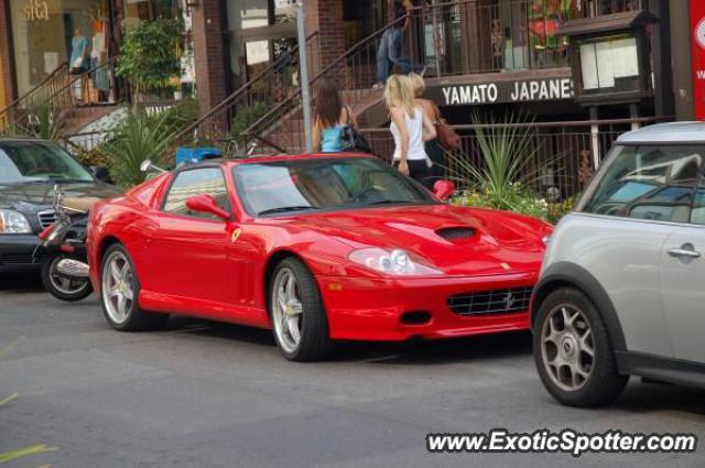 Ferrari 575M spotted in Toronto, Canada