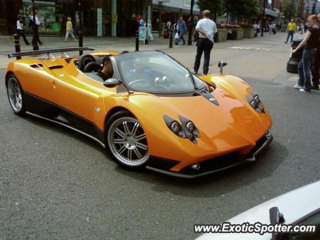 Pagani Zonda spotted in Oldham, United Kingdom