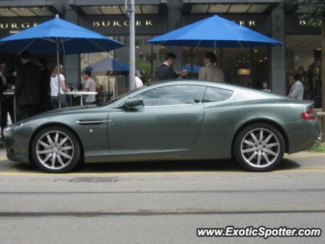 Aston Martin DB9 spotted in Zürich, Switzerland