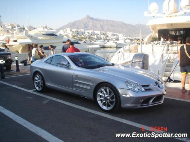 Mercedes SLR spotted in Puerto banus, Spain