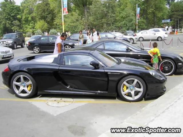 Porsche Carrera GT spotted in Constanta, Romania