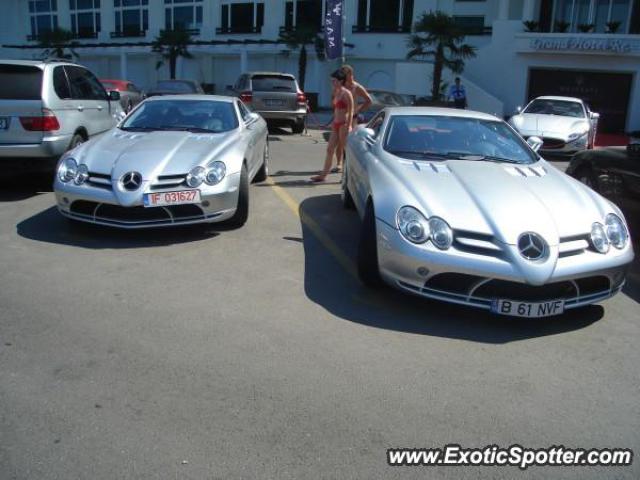 Mercedes SLR spotted in Constanta, Romania