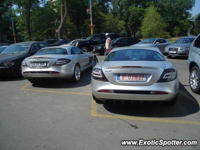 Mercedes SLR spotted in Constanta, Romania