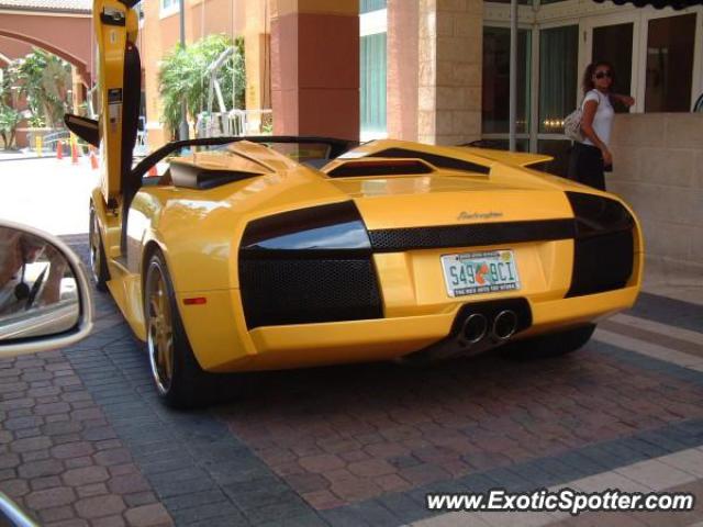 Lamborghini Murcielago spotted in Miami, Florida