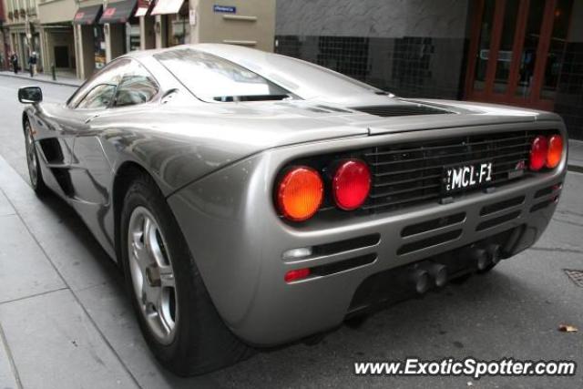 Mclaren F1 spotted in Melbourne, Australia