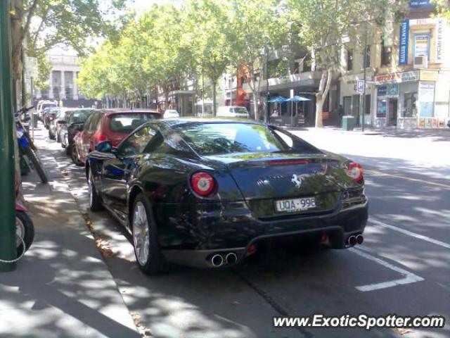 Ferrari 599GTB spotted in Melbourne, Australia