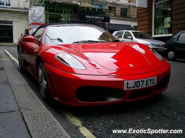 Ferrari F430 spotted in London, United Kingdom