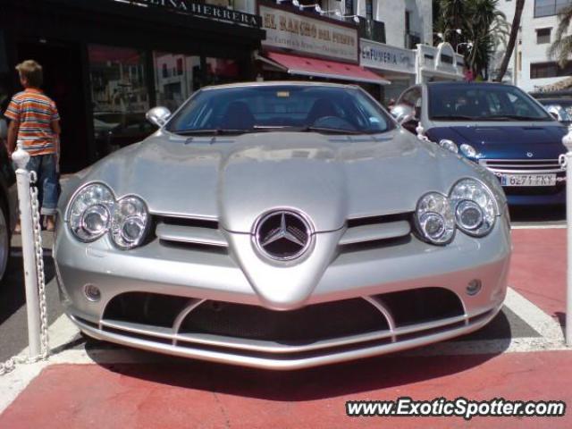 Mercedes SLR spotted in Puerto Banus, Spain