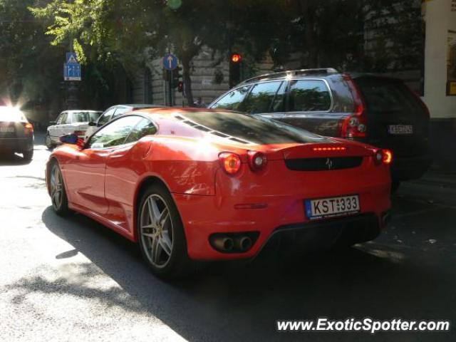 Ferrari F430 spotted in Budapest, Hungary