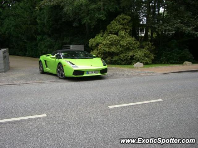 Lamborghini Gallardo spotted in Hamburg, Germany