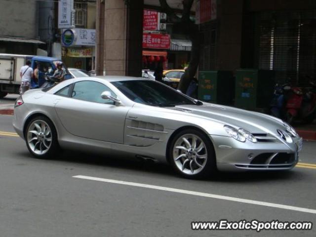 Mercedes SLR spotted in Taipei, Taiwan
