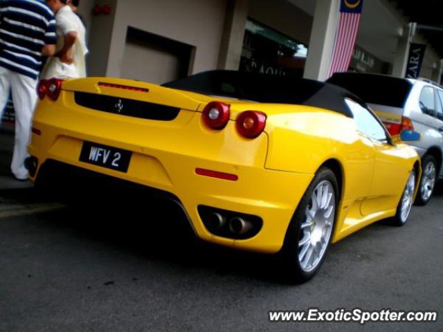 Ferrari F430 spotted in Kuala Lumpur, Malaysia