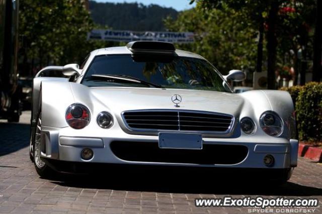 Mercedes CLK-GTR spotted in Monterey, California
