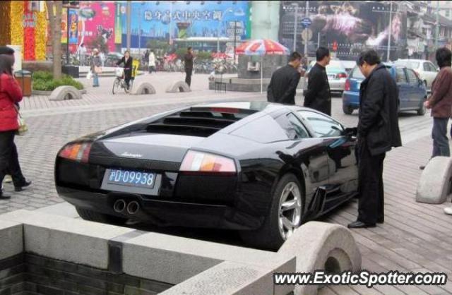 Lamborghini Murcielago spotted in Shanghai, China