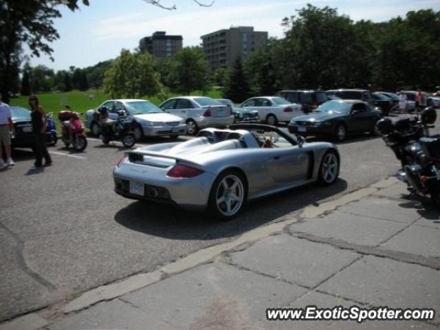 Porsche Carrera GT spotted in Minneapolis, Minnesota