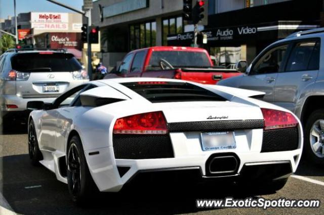 Lamborghini Murcielago spotted in Corona Del Mar, California