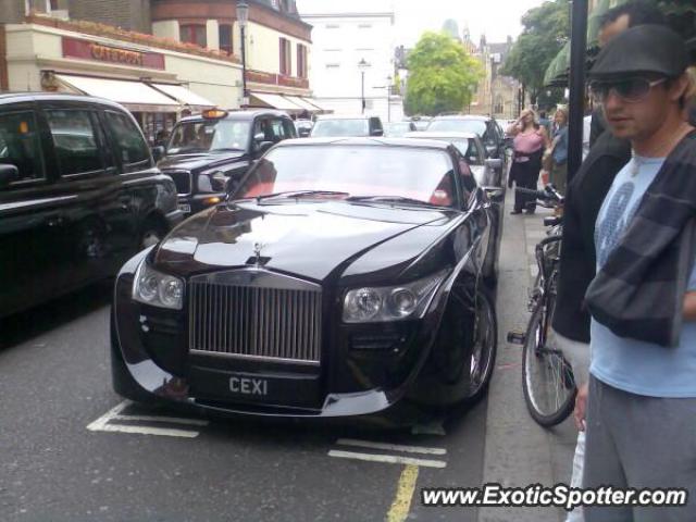 Rolls Royce Phantom spotted in London, United Kingdom