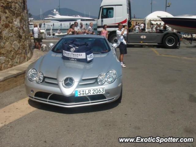 Mercedes SLR spotted in St. Tropez, France