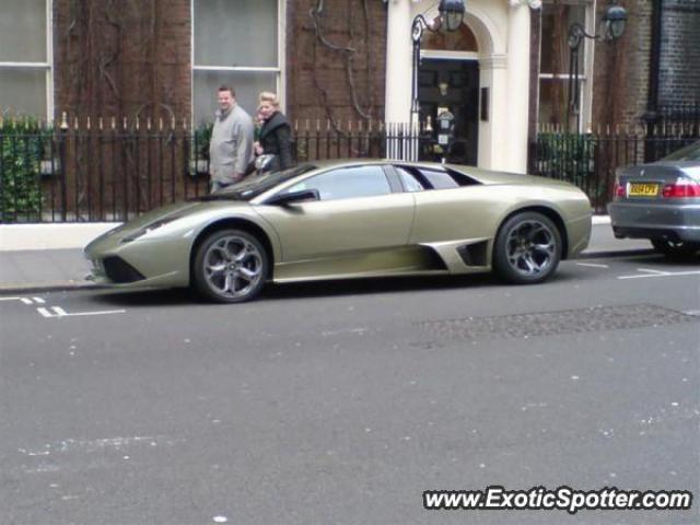 Lamborghini Murcielago spotted in London, United Kingdom