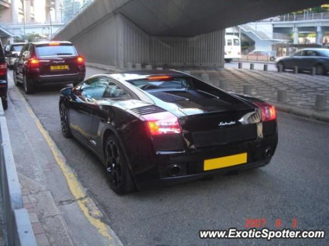 Lamborghini Gallardo spotted in Hong Kong, China