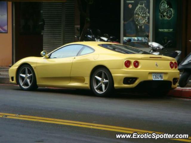 Ferrari 360 Modena spotted in Taipei, Taiwan