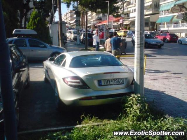 Mercedes SLR spotted in Thessaloniki, Greece