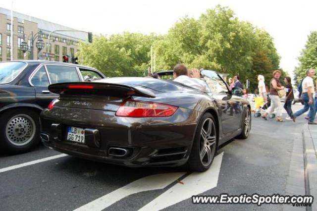 Porsche 911 Turbo spotted in Düsseldorf, Germany