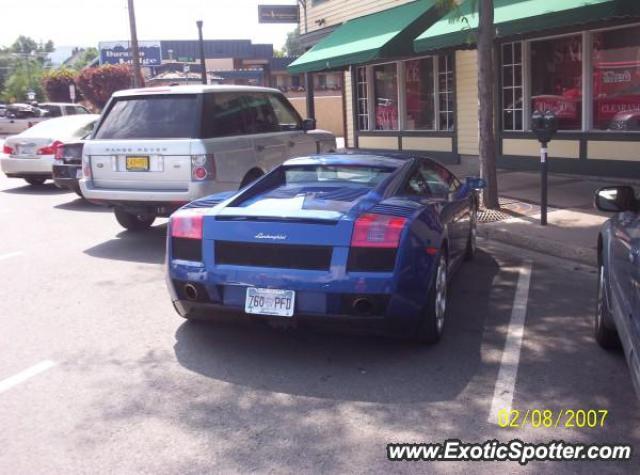 Lamborghini Gallardo spotted in Durango, Colorado