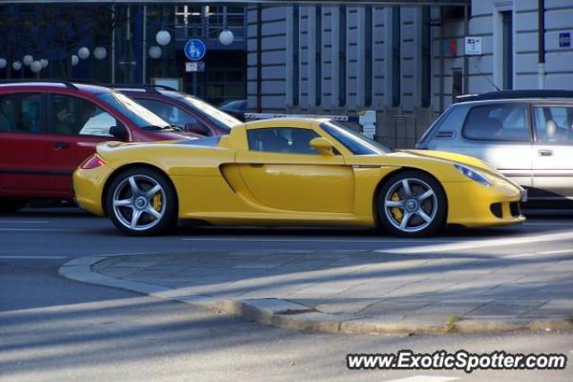 Porsche Carrera GT spotted in Munich, Germany