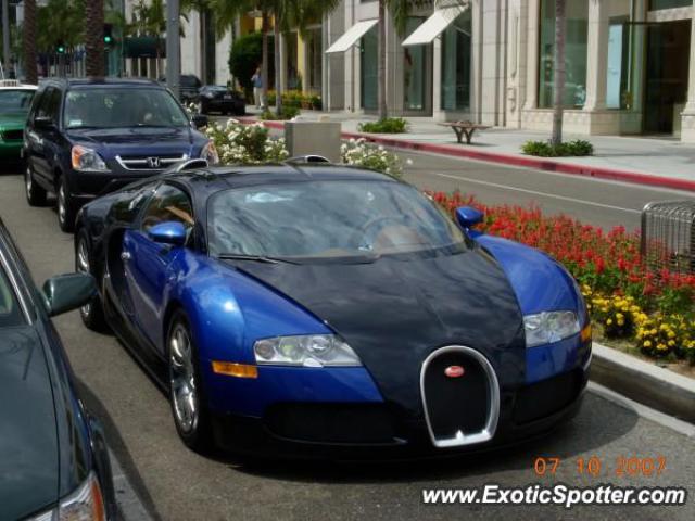 Bugatti Veyron spotted in Beverly Hills, California