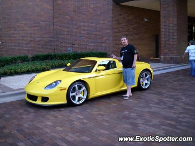 Porsche Carrera GT spotted in Dallas, Texas