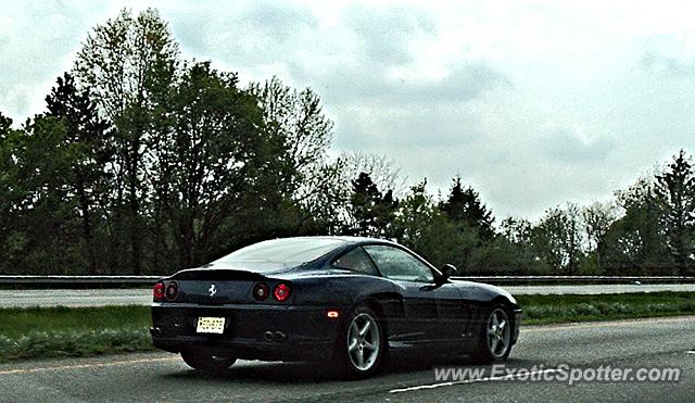 Ferrari 575M spotted in Some highway, New Jersey