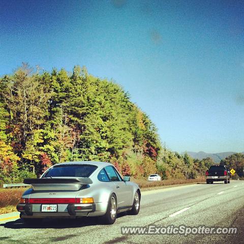 Porsche 911 Turbo spotted in Tallulah Falls, Georgia