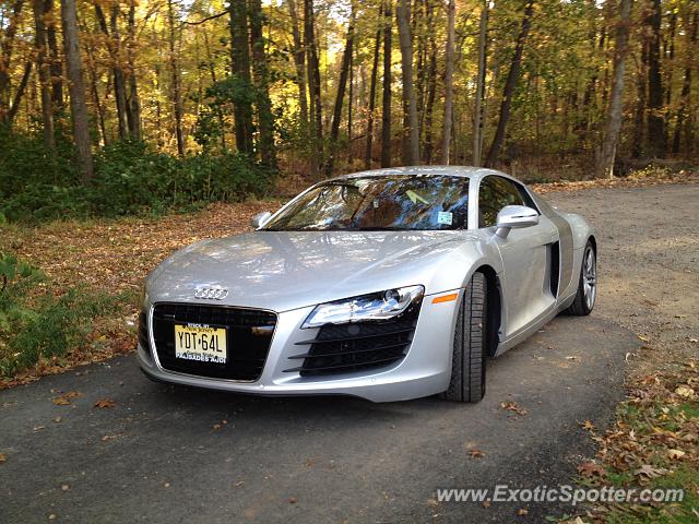 Audi R8 spotted in Harrington park, New Jersey