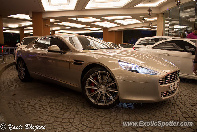 Aston Martin Rapide spotted in Dubai, United Arab Emirates