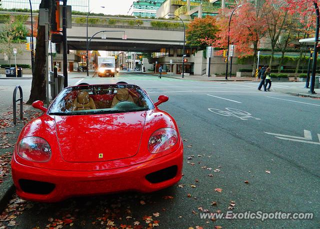 Ferrari 360 Modena spotted in Vancouver, Canada