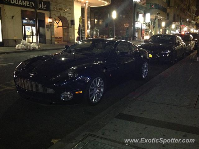 Aston Martin Vanquish spotted in New York, New York