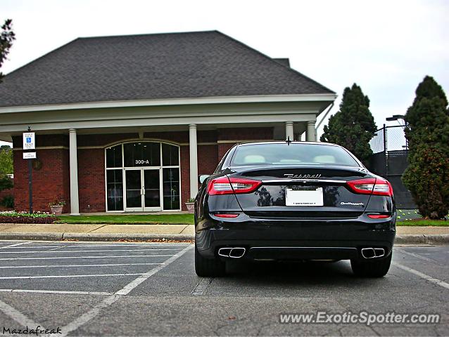 Maserati Quattroporte spotted in Cary, North Carolina