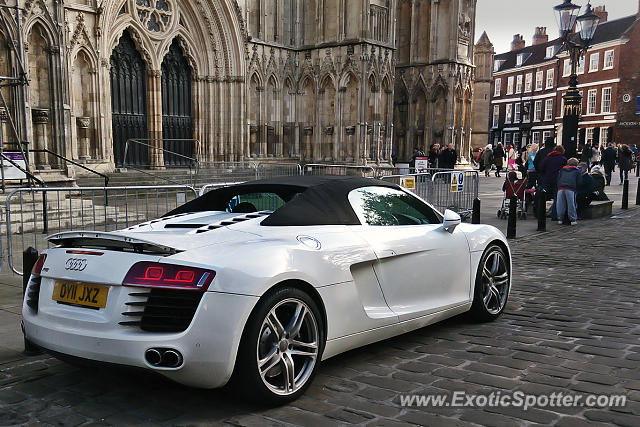 Audi R8 spotted in York, United Kingdom