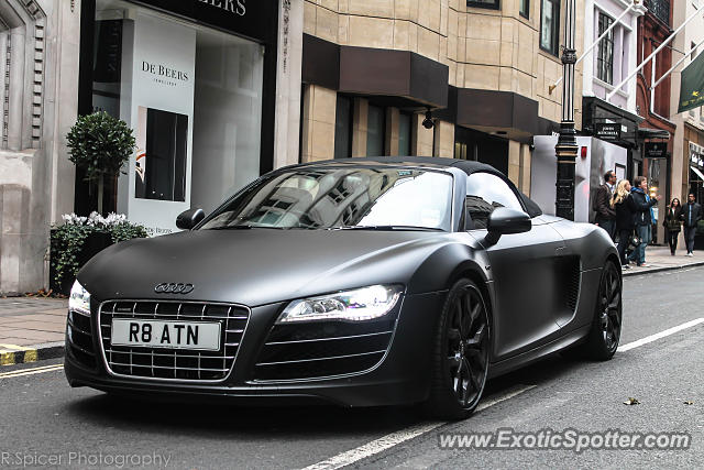 Audi R8 spotted in London, United Kingdom